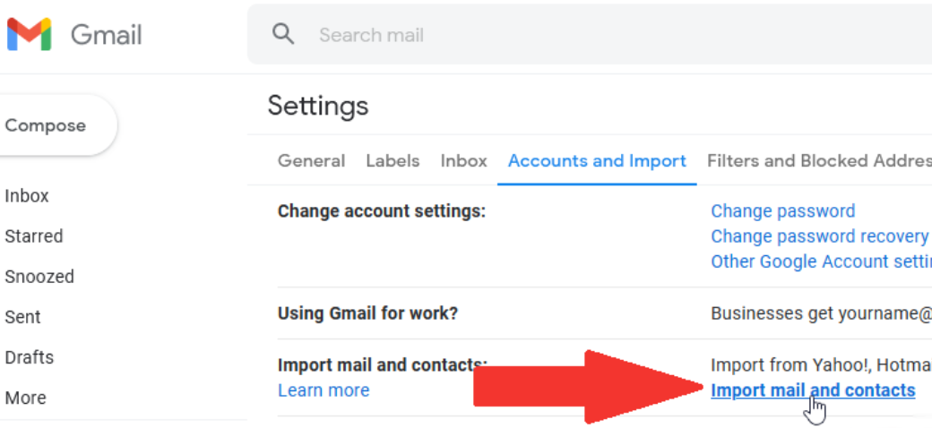 merge google accounts together